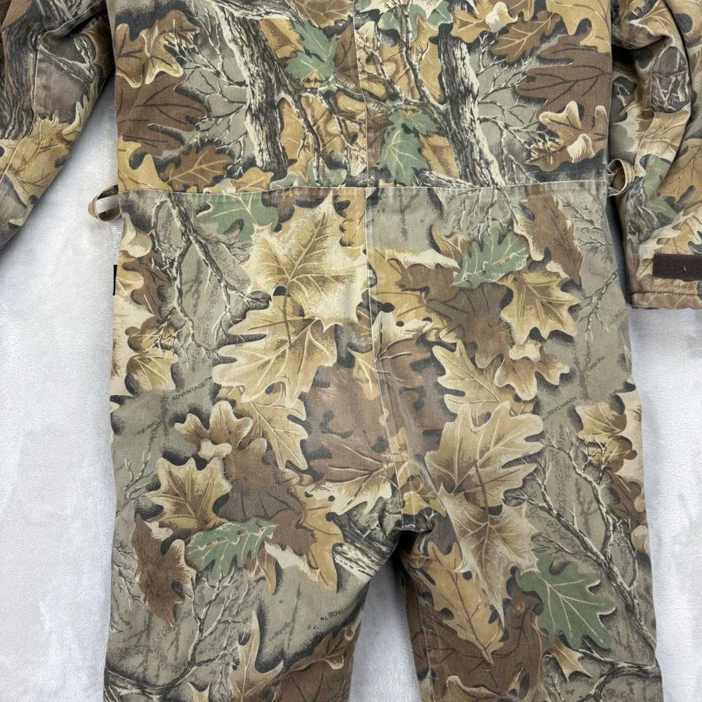 10X Gore-Tex Camo Rainwear Overalls Men's Size‎ Med Hunting Coveralls USA Made